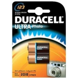 Duracell ultra Batteria CR123A Litio