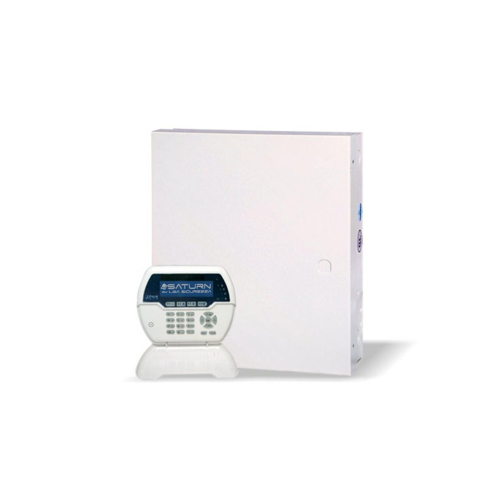 Centrale Allarme SaturPro128 Supervisionata con Modulo Telefonico Gsm e Pstn.