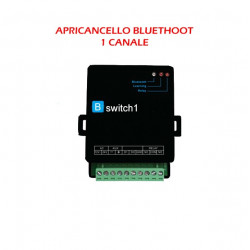 Ricevente bluetooth BT 1 canale e telecomando per cancello automatico apriporta caldaia App Android e Iphone